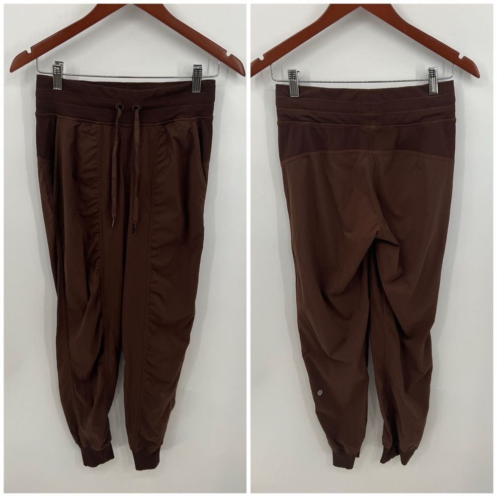 Lululemon Dance Studio mid rise jogger roasted brown